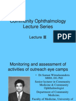Community Ophthalmology Lecture Series
