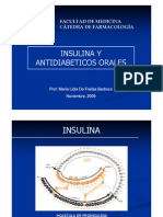 Insulina y Antidiabeticos Orales