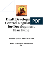 Draft Development Control Regulations for Development Plan Pune