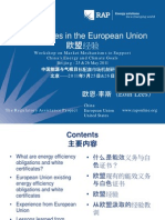 RAP Lees ExperiencesintheEuropeanUnion ERIMarketMechanismsWorkshop Beijing 2011-05-25