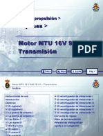 Motor Mtu 16 V 956 TB 91 - 03 Transmision