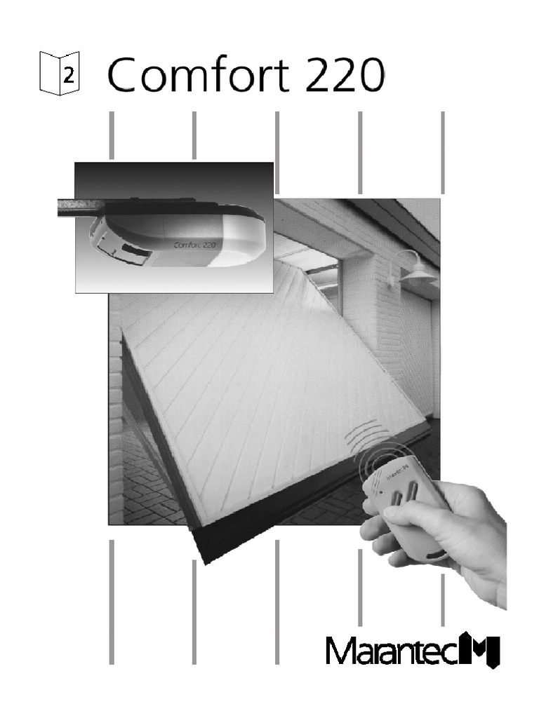 Marantec Comfort 220 Installation Instructions Pictures PDF — free download