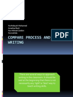 Compare Process and Product Writing