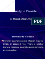 Immunity To Parasite