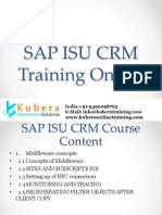 SAP ISU CRM Online Training and SAP ISU CRM Training Online