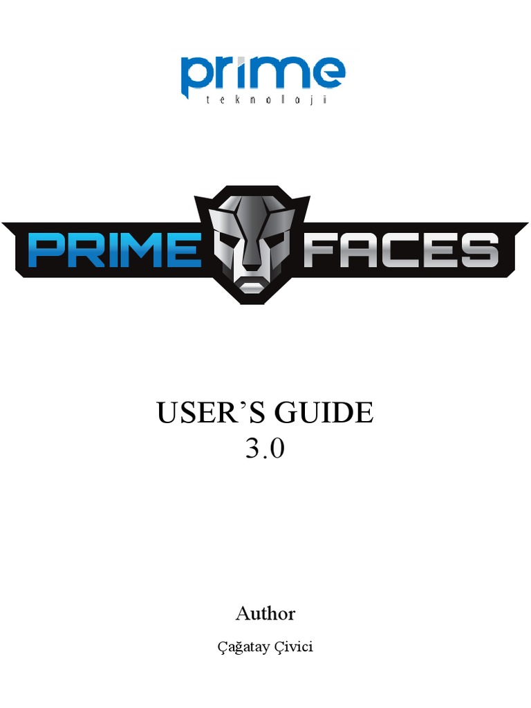PrimeFaces 3.0 User Guide | PDF | Boolean Data Type | Java Server Faces