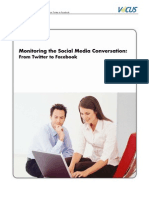 Monitoring Social Media Conversation
