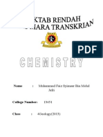 Folio Chemistry Chapter 9