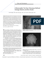 A New Useful and Renewable Tie Over Dressing Method Using Package Bands and Bra Hooks