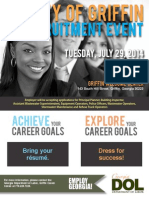 City of Griffin Recruitment Event Flyer07292014