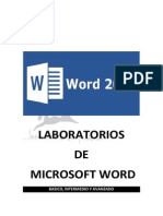 Laboratorios de Word 2013