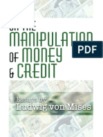 On The Manipulation Of Money