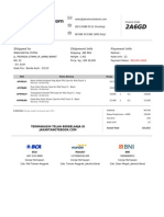 JNE REG Invoice for iPod Accessories