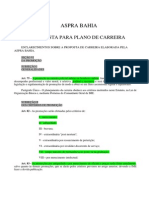 Aspra Bahia PDF Plano de Carreira