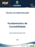 Caderno de ADM( Fundamentos Da Contabilidade)