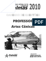 Professor Artes Cênicas (1) Prova Net