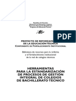 Herramientas Para La Estandarización de Procesos