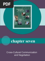 Cross-Cultural Communication and Negotiation