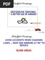 BGE Mirror Setting for Blindzone Elimination | PDF | Mirror | Field Of View