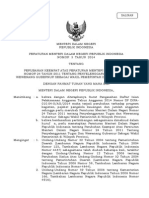 2014-03 Permendagri - Penyelenggaraan Tugas Gubernur Sbg Wakil Pusat