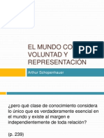 El Mundo Como Voluntad y Representación