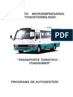 Proyecto Trasporte-Turistico FUNDAHMER