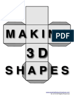 Making 3D Shapes