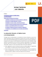 Claves Para Formar Lectores