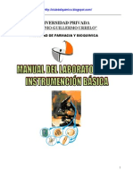 Manual de Instrumentacion