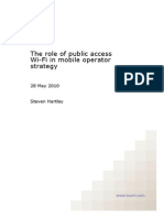 OVUM_, The Role of Public Access Wi-FI in Mobile Operator Strategy (2010)