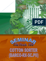 Cotton Sorter