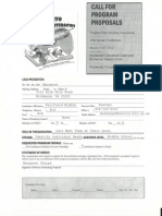 Vsra 2012 Proposal Form