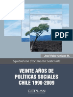 Arellano, José Pablo (2012) - Veinte Años de Políticas Sociales. CIEPLAN