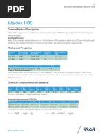 129 Weldox 1100 Uk Data Sheet