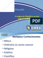 Origens da Filosofia a partir dos Mitos Gregos