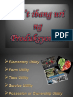 Uri NG Produksyon (Economics)
