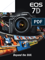 Canon EOS 7D Brochure