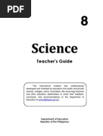 GR 8 Teaching Guide in Science