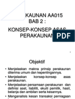 Bab 2 Konsep Konsep Asas Perakaunan