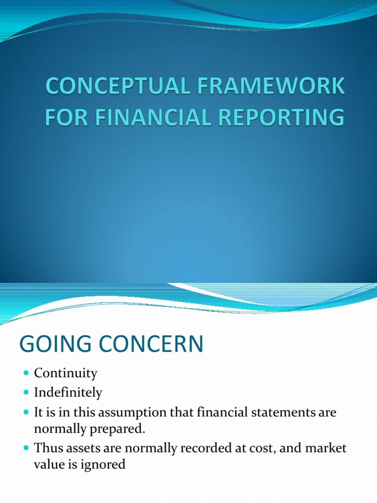 Financial Reporting Framework Overview | PDF | Financial Statement ...