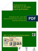 Breaking and Fixing the IEEE 802.11i Wireless Networking Standard (2005)