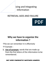 Organizing and Integrating Information Retrieval