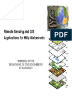 GIS Application for Hilly Watershed