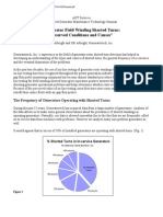 Generator Field Winding Shorted Turns - Observed Conditions and Causes