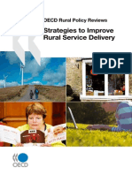 Strategies To Improve Rural Service Delivery