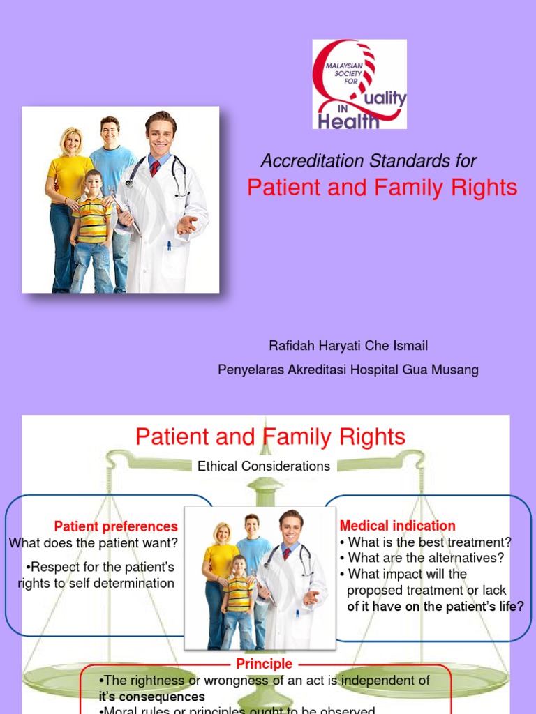 MSQH Standards - PT Rights - Kesedaran | Download Free PDF | Clinical ...