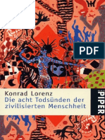 Die Acht Todsunden Der Zivilisierten Menschheit Jede by Konrad Lorenz