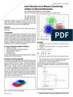 A Comprehensive Review on K-Means Clustering