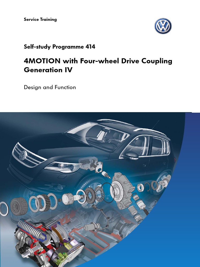 VW 4MOTION With Four-Wheel Drive Coupling Gen IV | PDF | Transmission ...