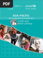 Asia Pacific End Decade Notes Efa Goal 4 Youth Adult Literacy 2012 En
